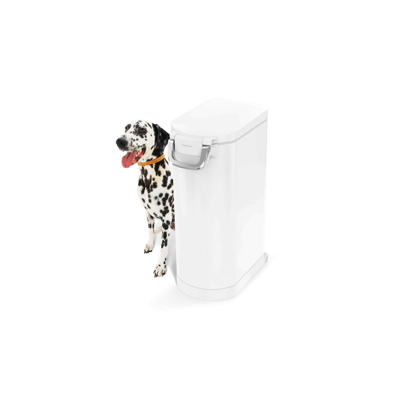 White Steel Pet Food Can L60033