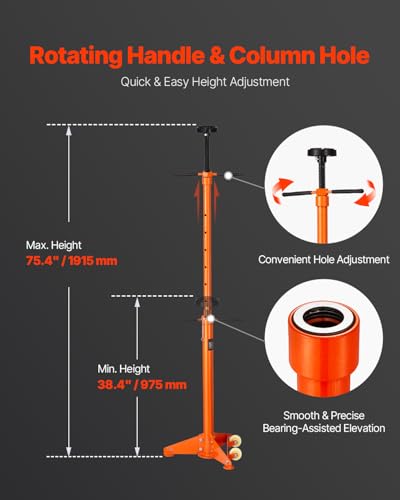 3/4 Ton Capacity Under Hoist Jack Stand Q757