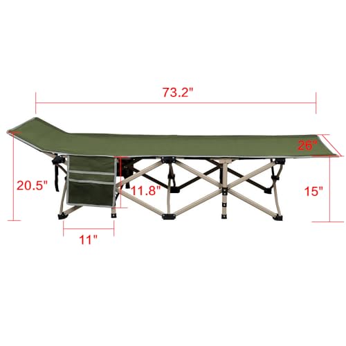 Folding Camping Cot with Carry Bag N7510