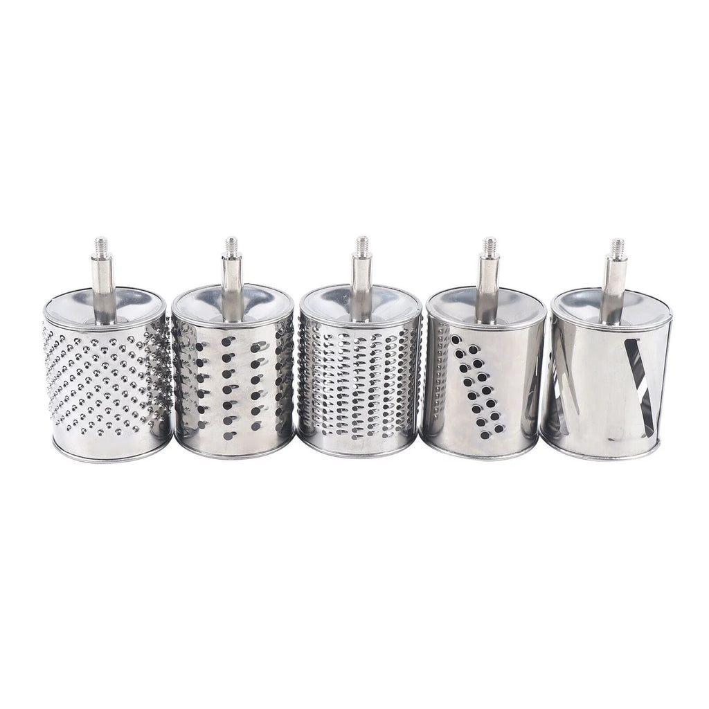 Stainless Steel Rotary Drum Grater with 5 Blades C35287