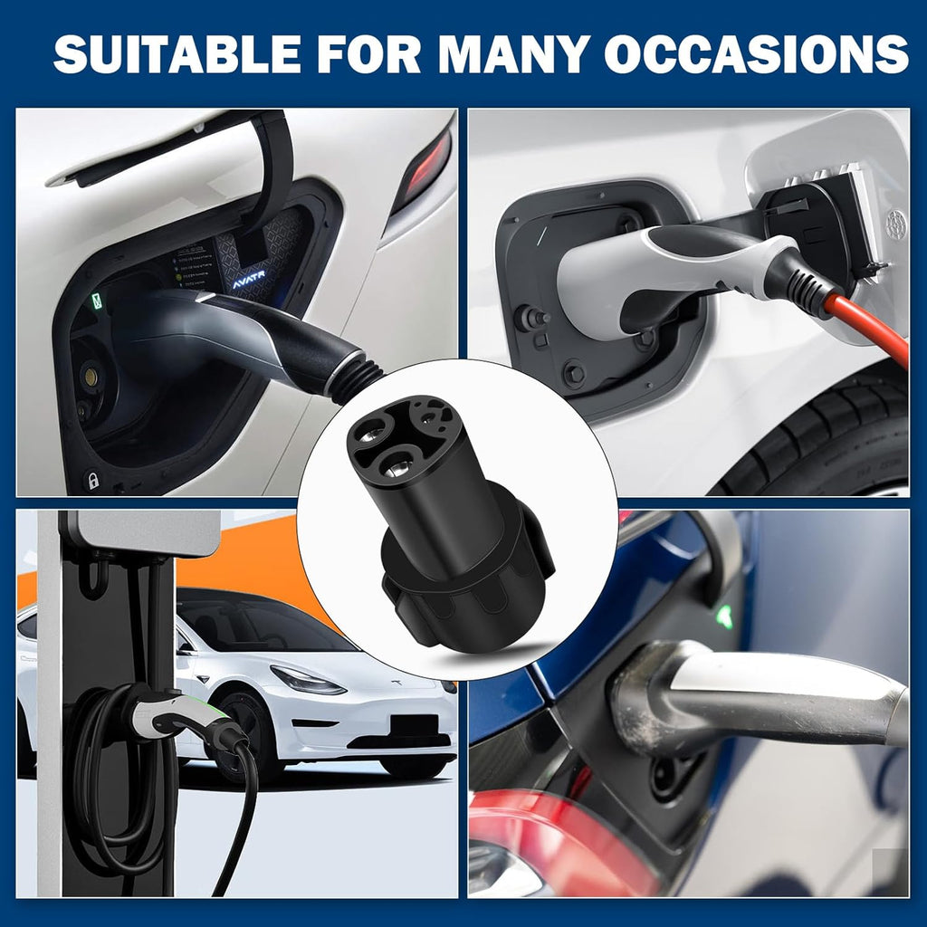 J1772 to Tesla Charger Adapter, Max 80A & 250V AC L567