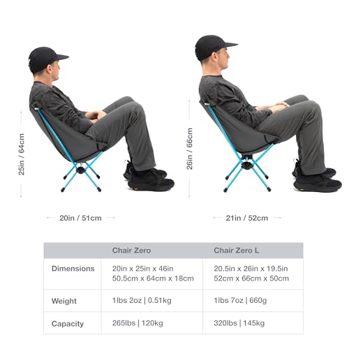 Black Ultralight Compact Backpacking Chair H139303