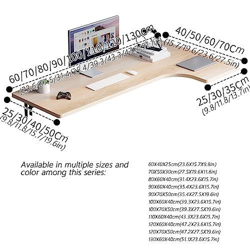 Walnut L-Shape Corner Desk 70X50X30cm V4890