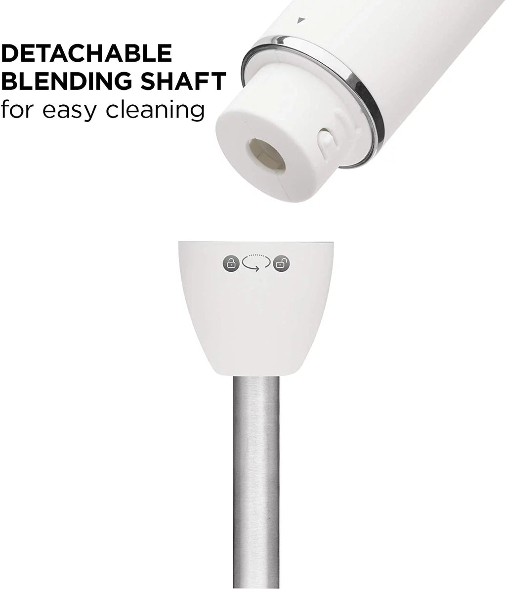 Ivory Immersion Hand Blender with Stainless Steel Blades Y421224