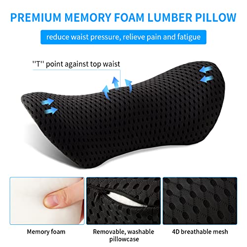 Memory Foam Lumbar Support Pillow Z44361