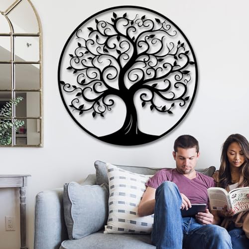 Metal Tree Wall Art 47×47 cm I43417