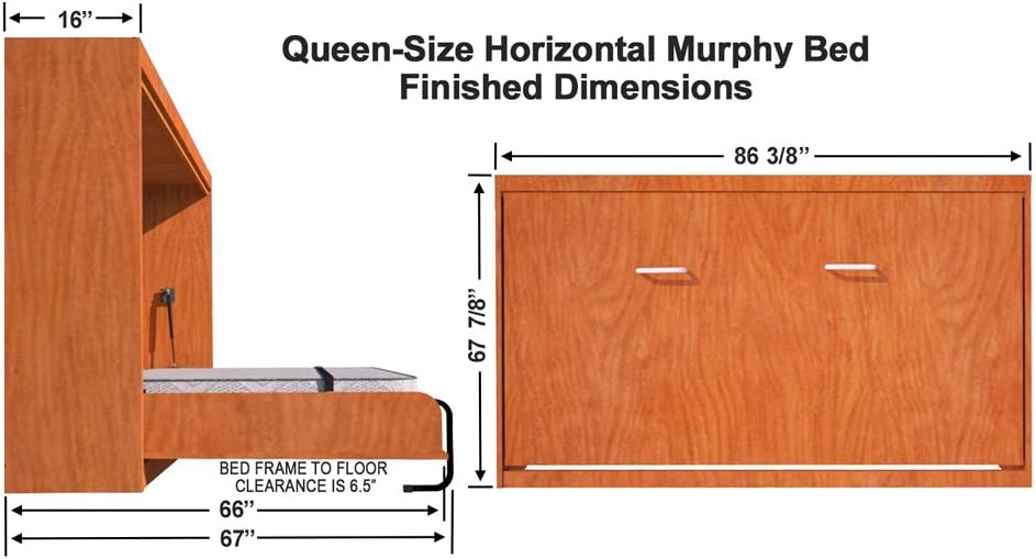 Queen Size Hardware Kit for Murphy Bed C6546