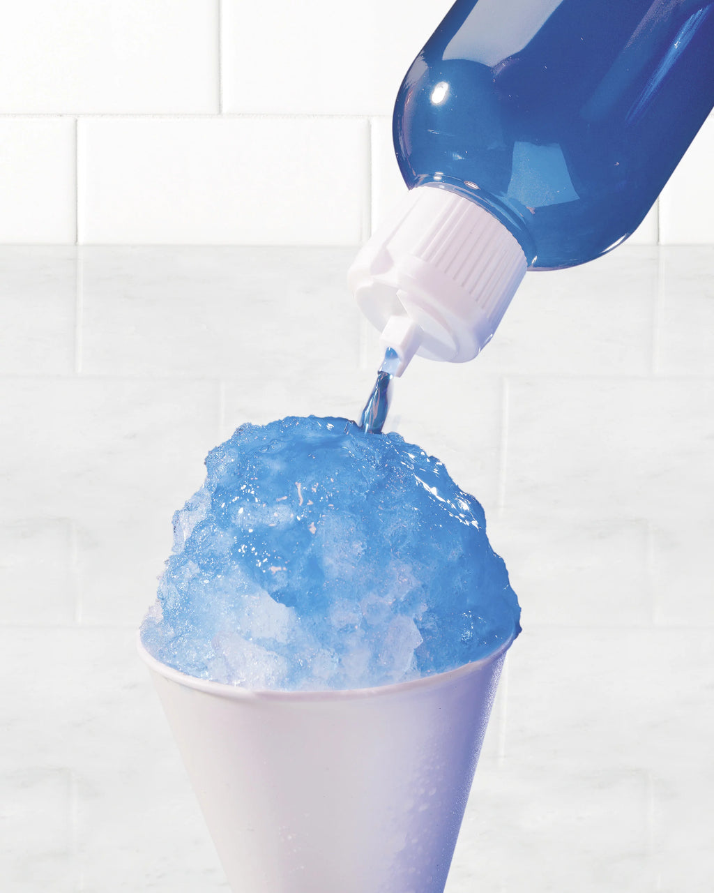 Red Snow Cone Maker with 2 Reusable Cones & Ice Scoop H4004