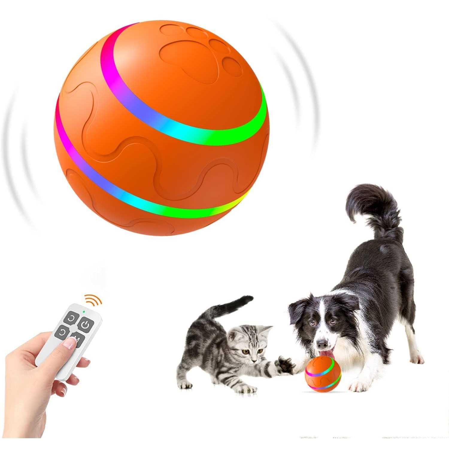 Interactive Dog Toy Ball with Remote Control V2728