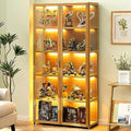 68" Curio Display Cabinet with Acrylic Glass Door F2804