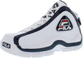 Men's Basketball Shoes 11.5 White Navy Red Y579
