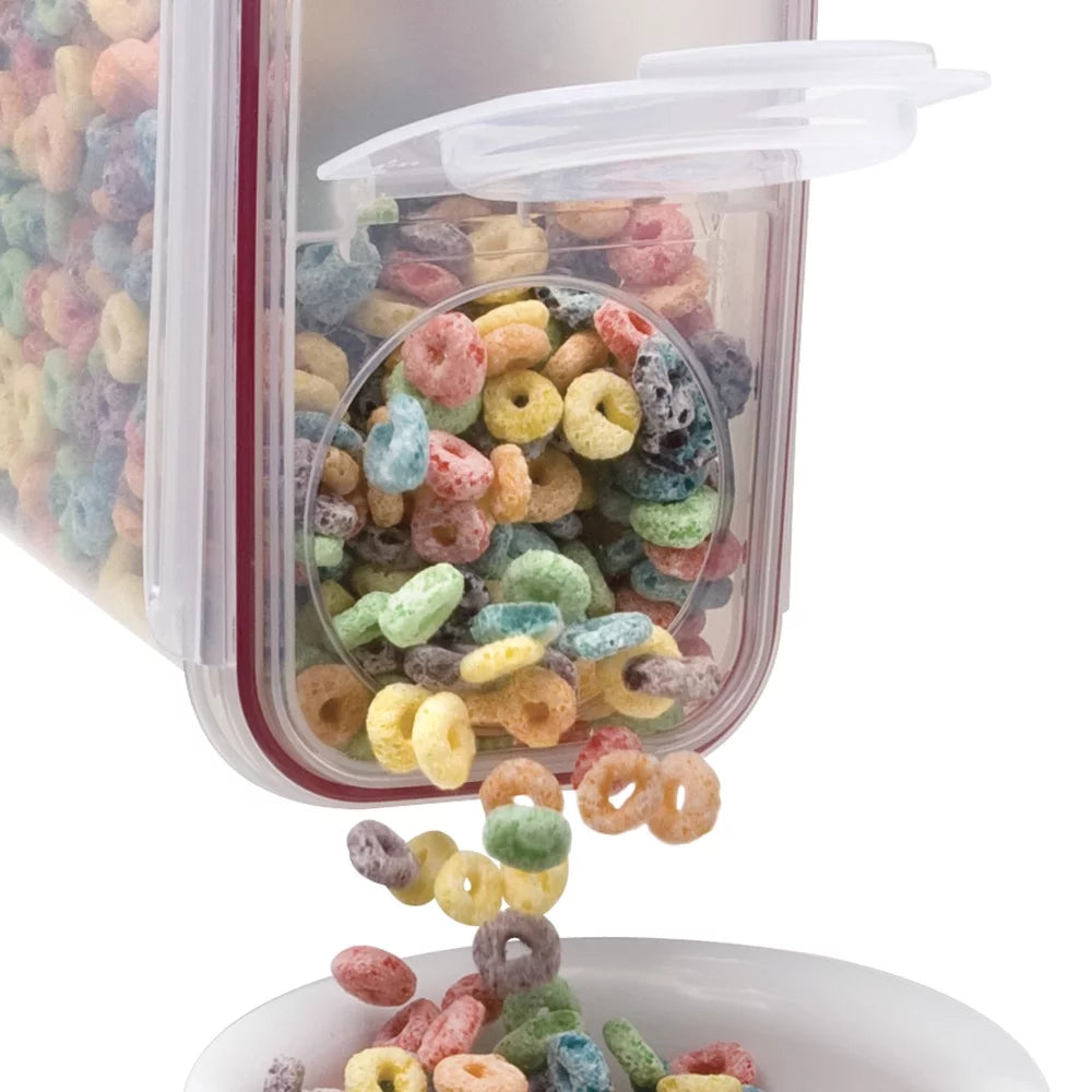 Clear 3-Pack 6 Qt. Cereal Storage Container I18351