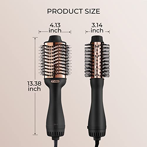 4 in 1 Ionic Hair Dryer Brush with Oval Titanium Barrel T236600