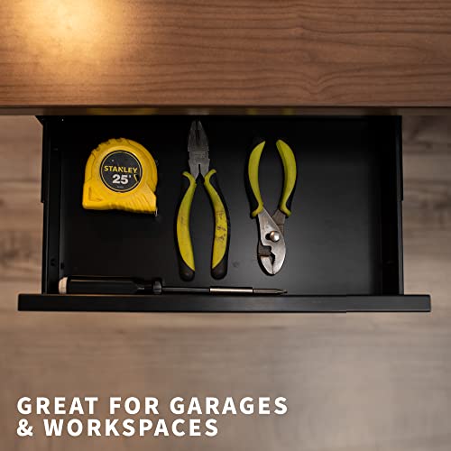 Black 33 inch Under Desk Sliding Pull-out Drawer S35162