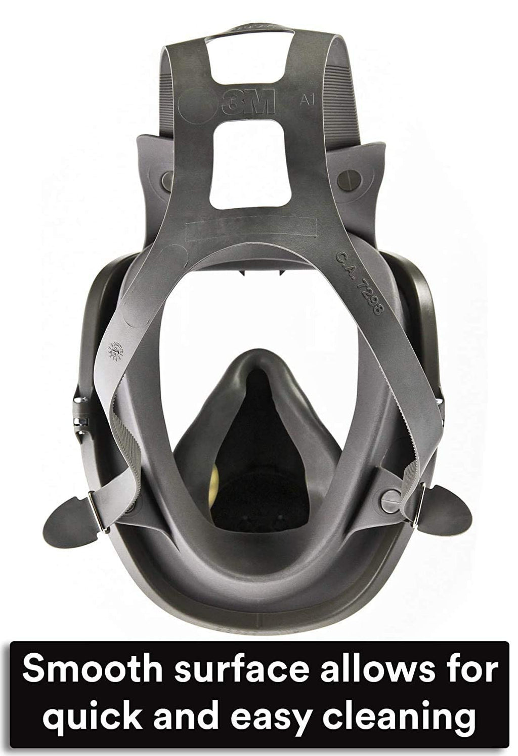 Grey Medium Full Face Mask Respirator V264