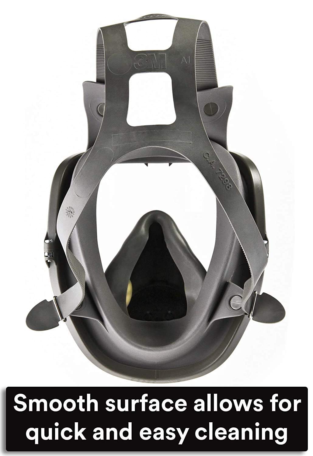 Grey Medium Full Face Mask Respirator V264