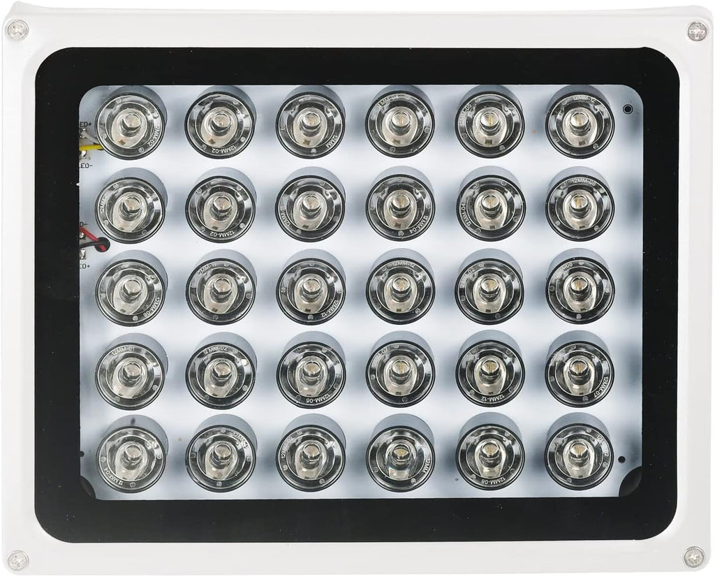 2 Pack IR Illuminator 30-LEDs 850nm Metal Housing Waterproof D903052