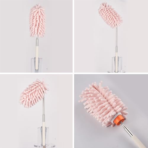 Green Retractable Microfiber Duster Q304