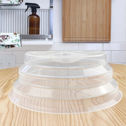 2PCS Microwave Splatter Cover 11.5 Inch BPA Free E656641