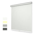 White Cordless Blackout Roller Blind S98507