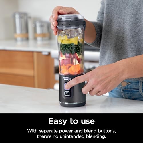 Black Cordless Portable Blender 18oz N47380
