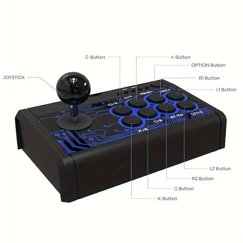 Wired Fight Stick Game Controller for PC L7293