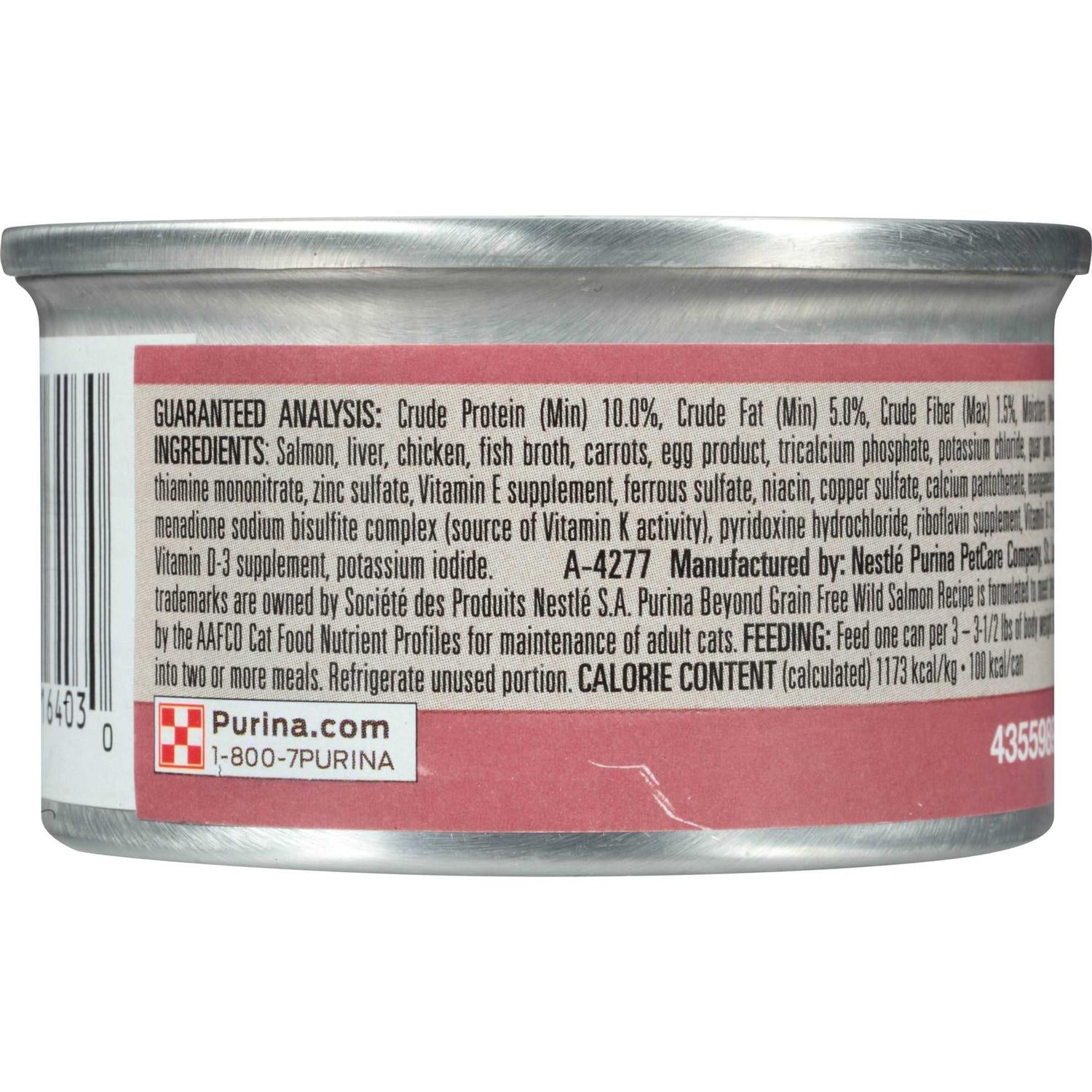 Grain Free Wet Cat Food Pate A13312