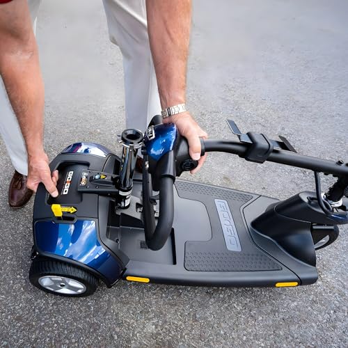 Blue 3-Wheel Scooter with 18 Ah Battery, 300 Lbs Weight Capacity R264076