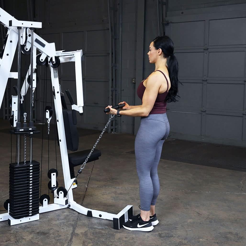 210 lbs Black Weight Stack Home Gym Machine K883098
