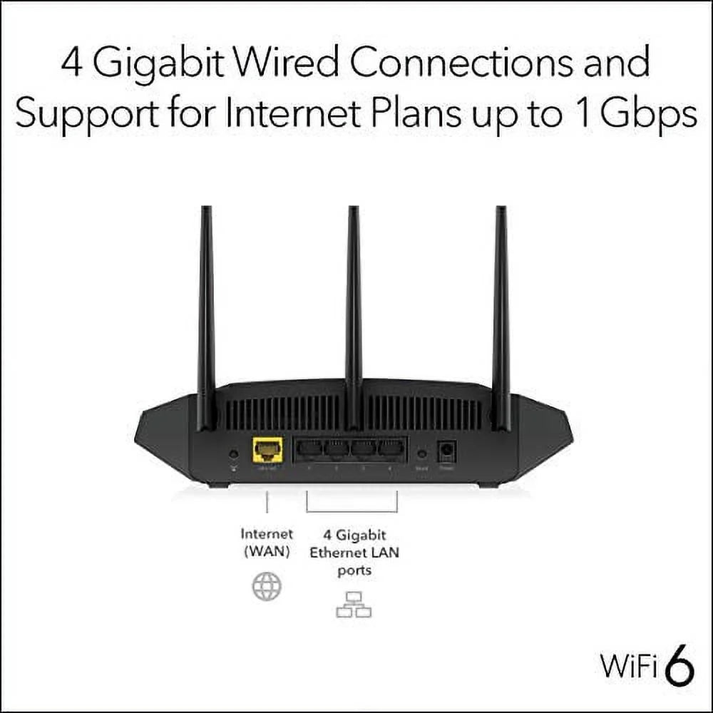 AX1800 Wireless WiFi 6 Router H216