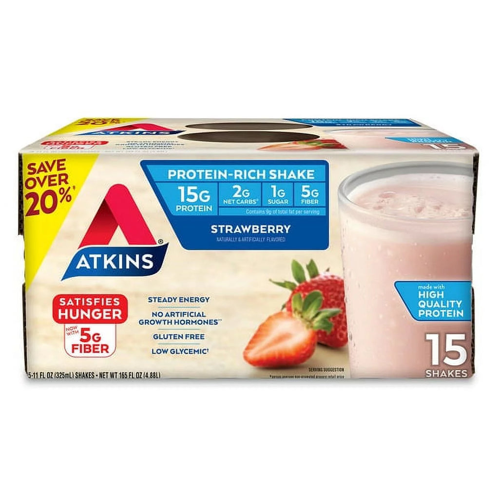 Gluten Free Strawberry Protein-Rich Shake (15 Pk.) M143