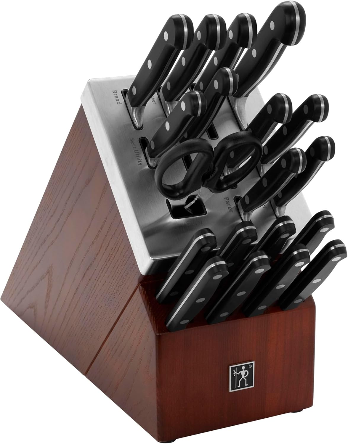 20-pc Self-Sharpening Knife Block Set C1428