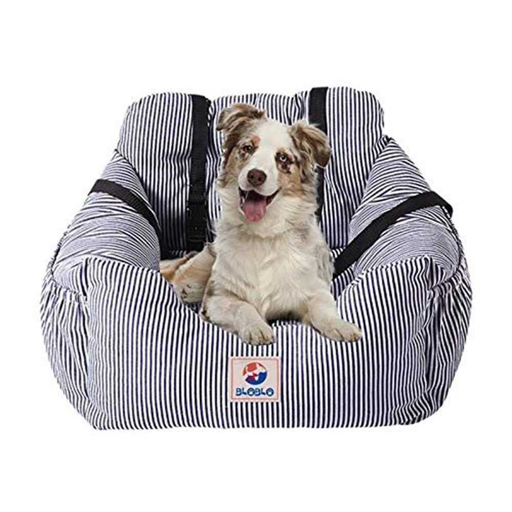 Dog Car Seat Pet Booster Seat with Storage Pocket W442321