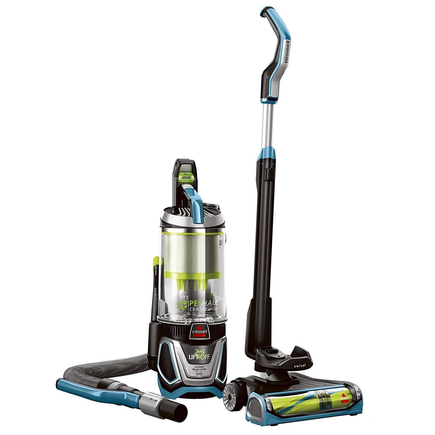 Blue Bagless Upright Vacuum S195