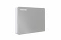 Portable External Hard Drive 4TB Silver W240461