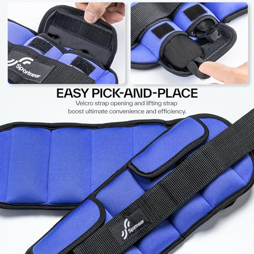 1 Pair Adjustable Ankle Weights L497