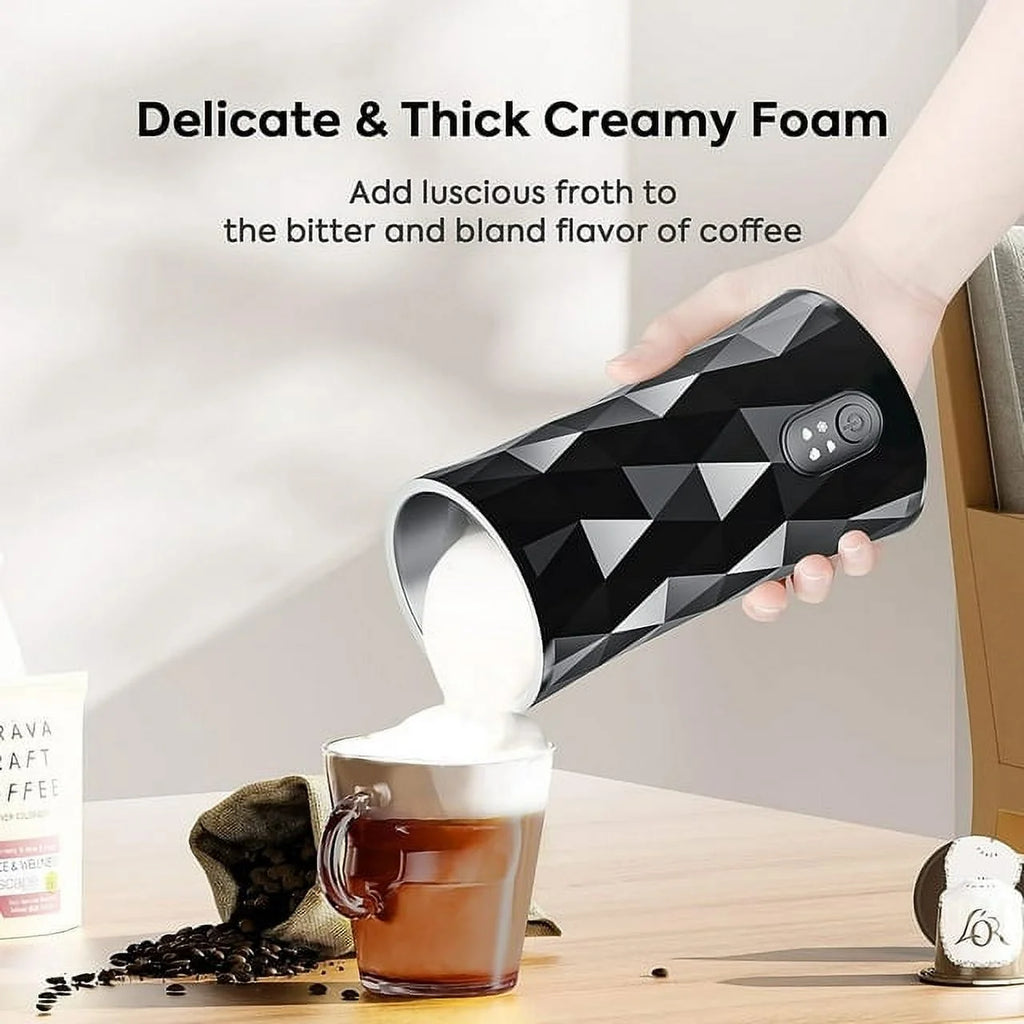 4-in-1 Electric Milk Frother, 8.1 oz M81793