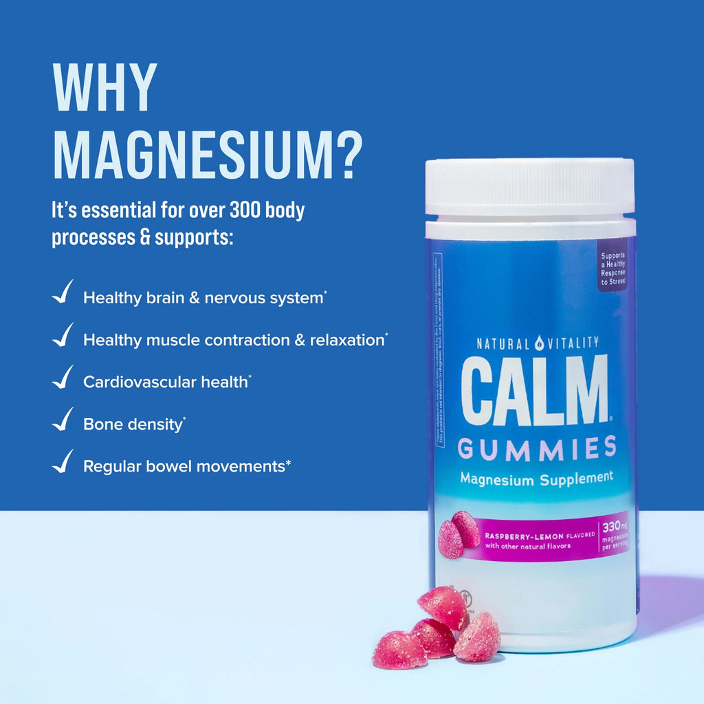 Raspberry Lemon Magnesium Supplement Gummies, 120 Count I52056