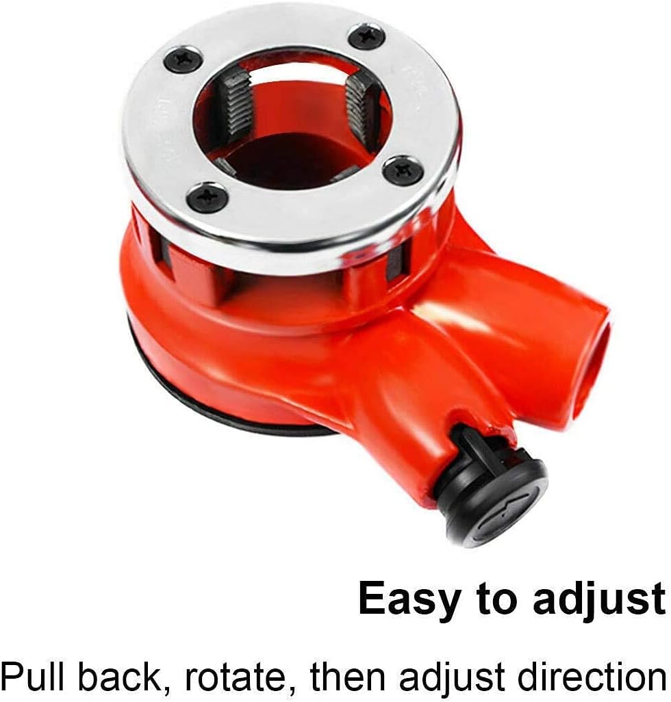 Ratchet Pipe Threader Kit with 6 Dies and Storage Case O53068