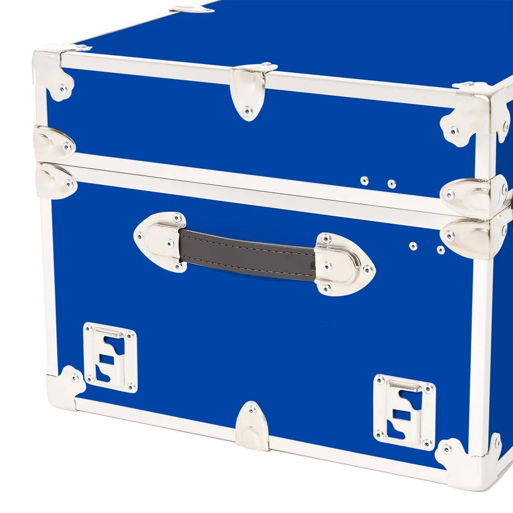 Large Armor Trunk with Removable Wheels 32"x18"x14" Royal Blue P613