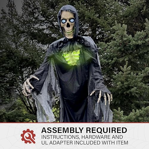 7.5-Ft. Tall Motion-Activated Animatronic with Sound Effects and Lights S101