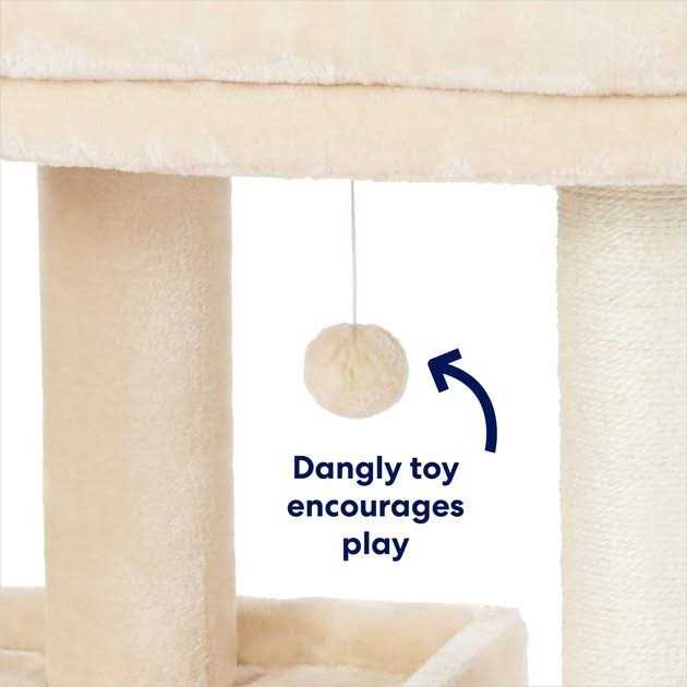 42-in Heavy Duty Faux Fur Cat Tree Condo G19158
