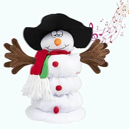 Snowman Plush Toy with 6 Christmas Songs L486
