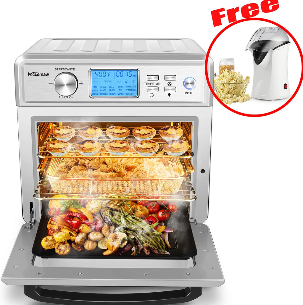 16 in 1 24.5QT Stainless Steel Air Fryer Oven M519039