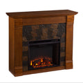 Salem Antique Oak Electric Fireplace M4796