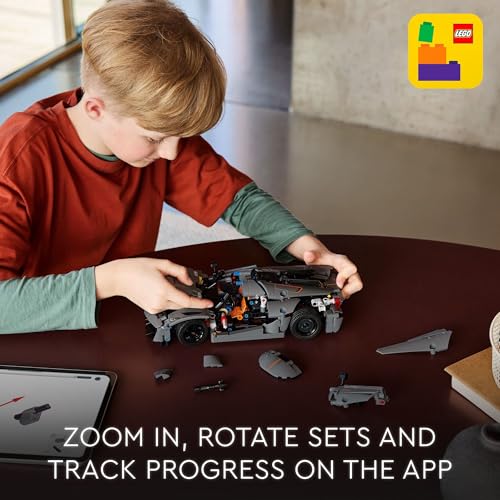 Grey Hypercar Building Toy Set Y2963