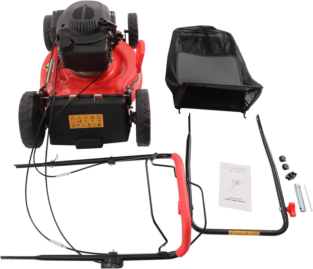 4-Stroke 173CC Self-Propelled Gas Powered Lawn Mower P948552