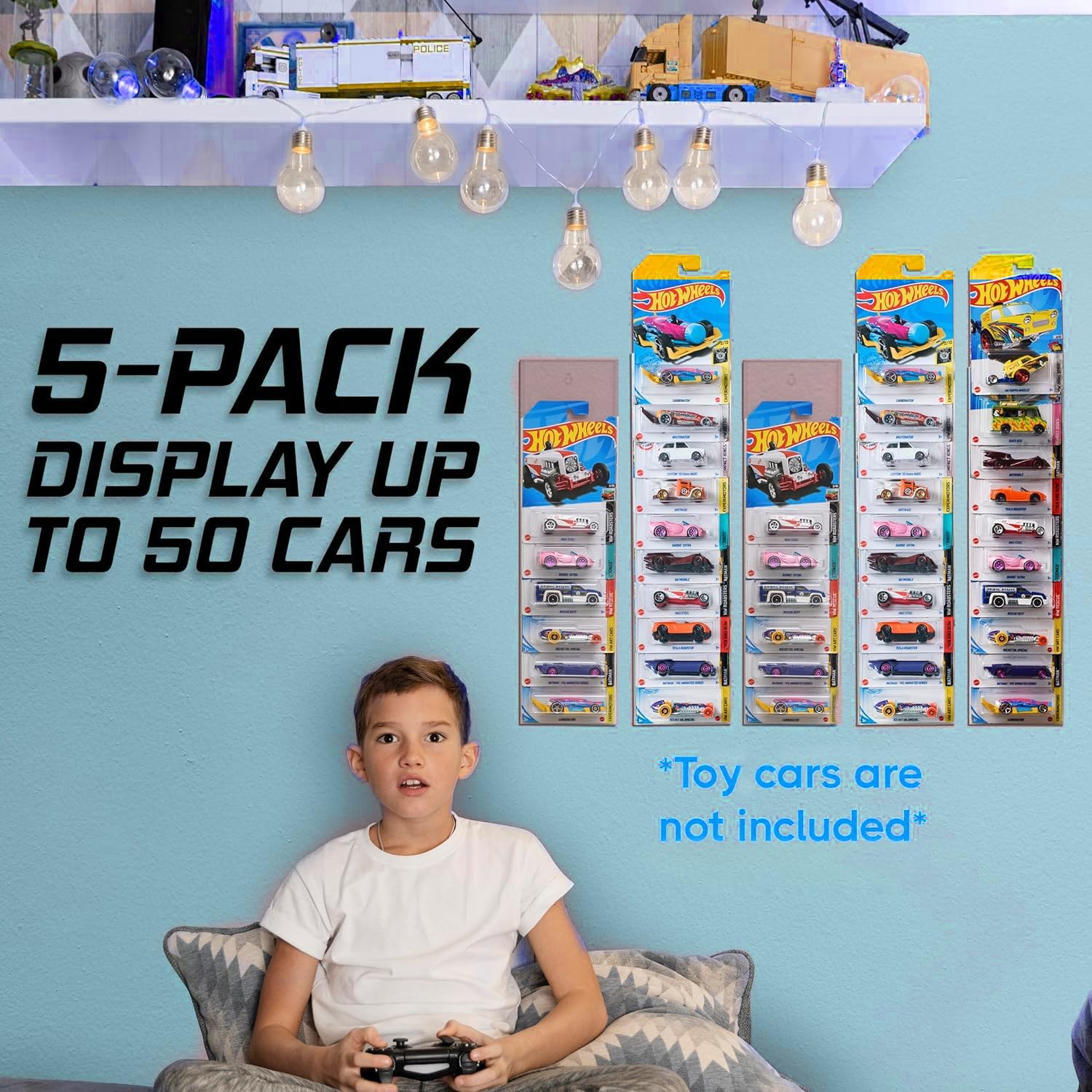 5 Pack Display Case for Packaged Cars M198893