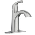 Brushed Nickel Single Handle Lavatory Faucet 4 in. L12336