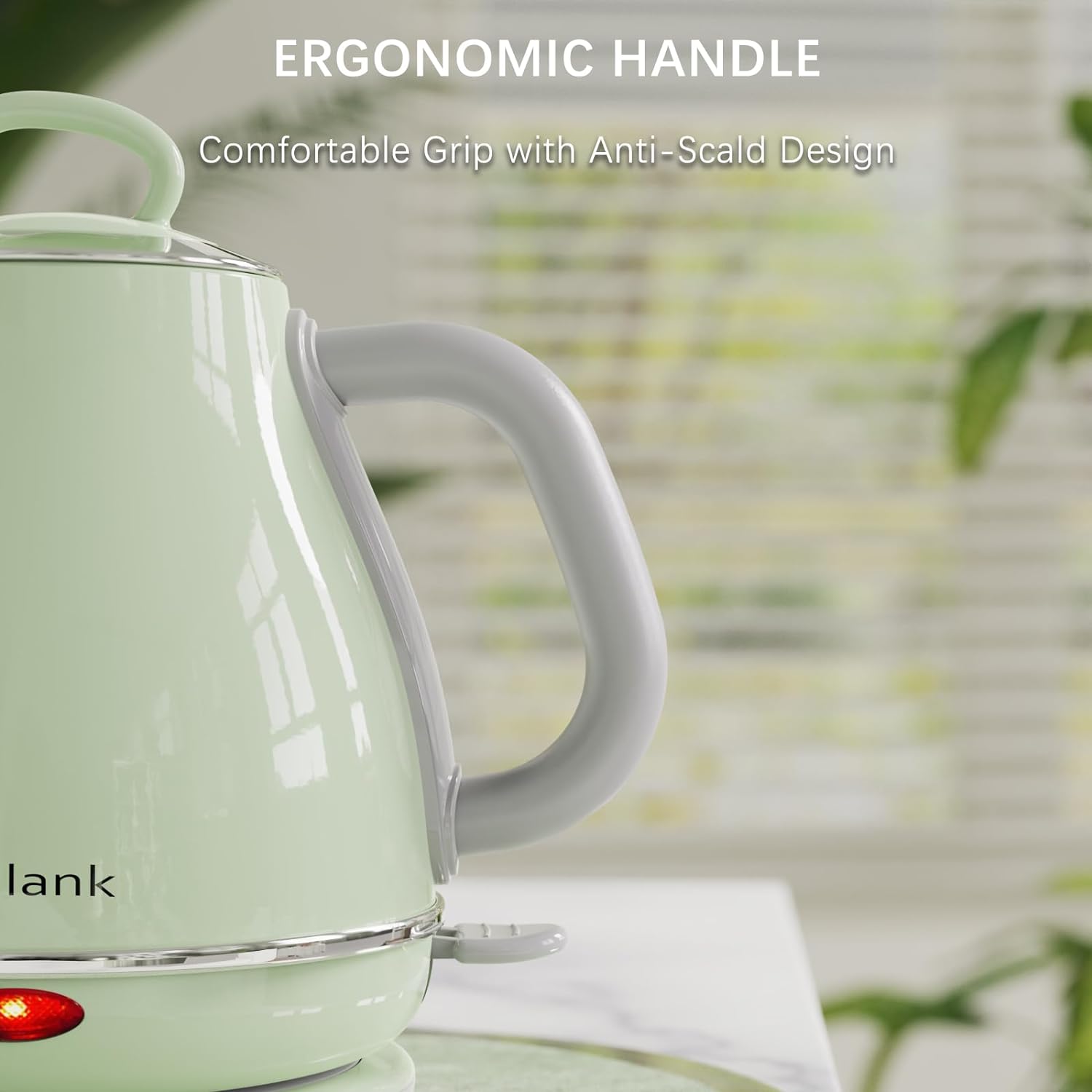 1L 1500W Stainless Steel Electric Gooseneck Kettle I303992